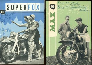 Motorcycle - Nsu - Max & Superfox - Germany