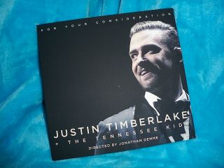 Justin Timberlake The Tennessee Kid - - Fyc Netflix Emmy Dvd - By Jonathan Demme