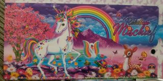 Vintage Lisa Frank RAINBOW MISCHIEF Unicorn Folder 4