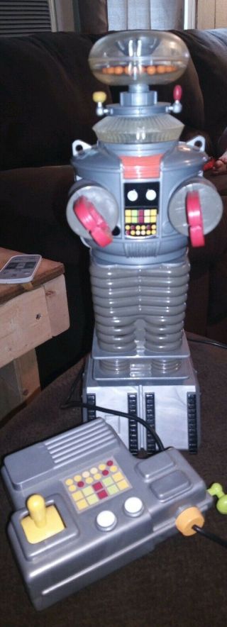 Lost In Space 1998 Productions Toy Island Robot Remote Control Vintage B - 9