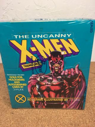 1992 Impel Marvel X - Men Series 1 One Trading Cards Jim Lee