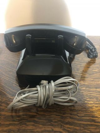 Vintage 1964 Automatic Electric Black Rotary Dial Telephone - 5