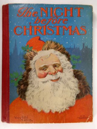 The Night Before Christmas Young Folks Edition No 141 Donohue And Co Vintage
