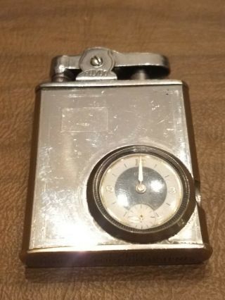 Vintage Watch Lighter Eclydo For Repair.