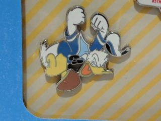 Disney Donald Duck 85th Anniversary Birthday 5 Pack Pin Set Limited Edition 1600 3