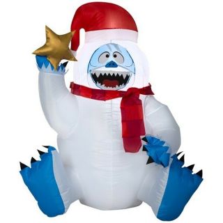Bumble Airblown Inflatable,  3.  2 FT Tall,  Rudolph The Red - Nosed Reindeer,  Gemmy 4