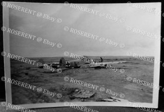 Ww2 Wreaked Luftwaffe Me 110 - Desert War - Photo 9 By 6cm