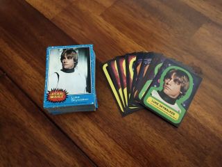1977 Star Wars Series 1 Complete Set 66 Cards 11 Stickers Very