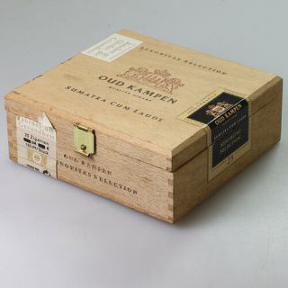 Holland OUD KAMPEN Senoritas Selection Sumatra Cum Laude Wooden 25 Cigar Box 2