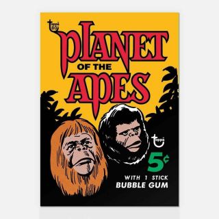 2018 Topps Wrapper Art 80th Sp - Planet Of The Apes 46
