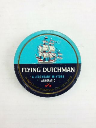 Vintage Flying Dutchman 2oz Tin A Legendary Mixture Tobacco Made Holland