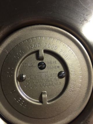 vintage Taylor Barometer 5 1/2 inches 4