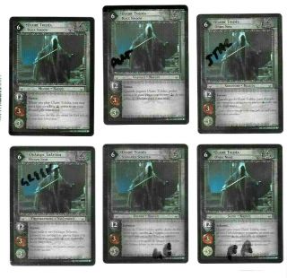 Lotr Ccg - Set Of Cards - Mint/nm - Unplayed