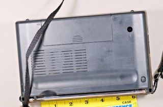 Sony ICF - F10 AM/FM 2 Band Portable Battery Transistor Radio Analog Dial VGUC 7