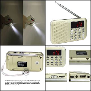 L - 218 Am Fm Pocket Portable Radio Digital Speaker Transistor For Emergency Storm