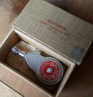 Vintage Made In Usa Omicron Beam Compass