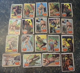 19 Tarzan Trading Cards 1966 Banner