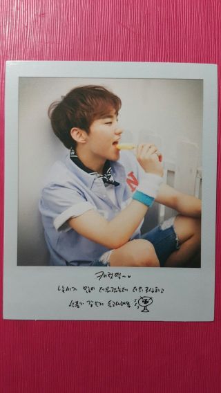 Seventeen Hoshi Official Photocard 1 1st Repackage Album 호시