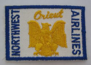 Vintage Northwest Orient Airlines Travelers Souvenir Patch