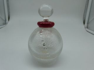 Vintage Vetri Murano Art Glass Perfume Bottle