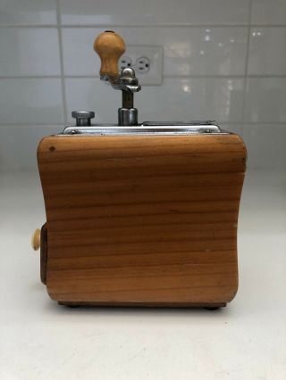 Vtg Rare German ZASSENHAUS Mokka Coffee Grinder Turn Handle Mill Antique 2