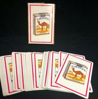 Vintage Camel Cigarettes Playing Cards By Brown & Bigelow (k)