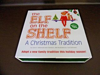 Elf On A Shelf Doll & Book Set A Christmas Tradition (2c033)
