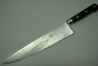 Sabatier Hoffritz Stainless Chef Knife 10 " (9 3/4 ") France Vintage