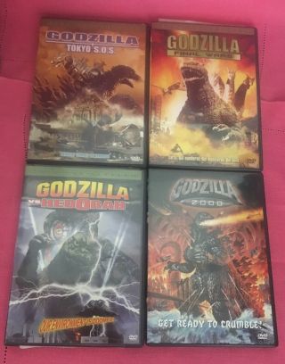 Godzilla Vs Hedorah; Godzilla Tokyo S.  O.  S.  ; Godzilla Final War,  Godzilla 2000