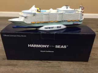 Royal Caribbean Cruise Line " Harmony Of The Seas " Ship Model