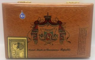 Solid Wood Empty Cigar Box - A.  Fuente Flor Fina 8 - 5 - 8 Claro -