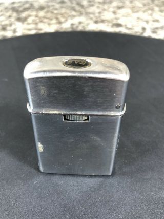 Vintage Sarome Gas Cigarette Lighter Stainless Steel Reconditioned Great