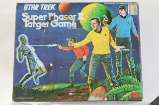 1976 Star Trek Phaser Ii Target Game 51222 Mego Corp.