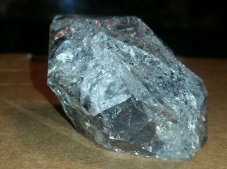Skeletal 74g Herkimer Diamond Quartz Crystal Mineral Display Specimen Rainbows 4