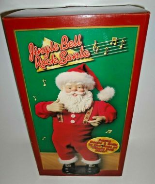 Jingle Bell Rock Santa First Edition Animated Dancing Santa