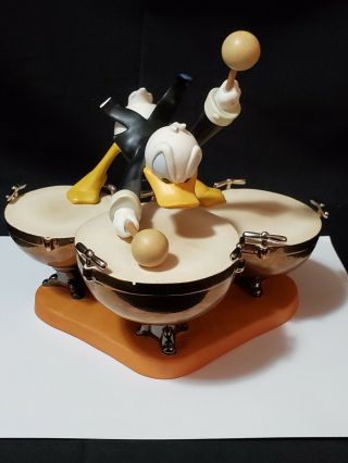Wdcc Symphony Hour Series Donald Duck " Drum Beat Used/ No Box/