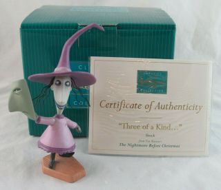 Wdcc " Three Of A Kind.  " Shock From The Nightmare Before Christmas Box