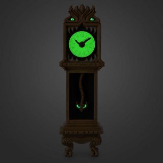 Disney Parks Haunted Mansion 13 Hour Grandfather Clock Glow in Dark Figurine 4