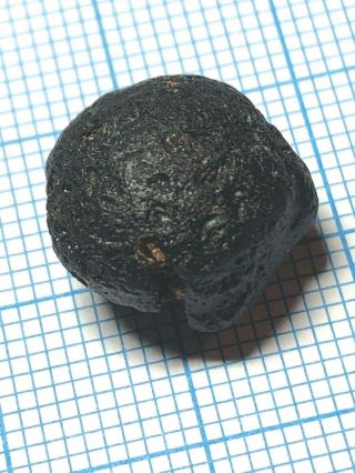 Australite 18: 2.  4g Australian tektite from meteorite impact Chipped Small Core 4