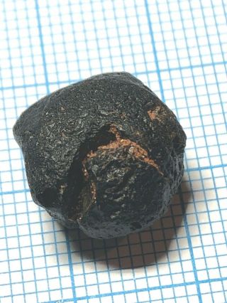 Australite 18: 2.  4g Australian tektite from meteorite impact Chipped Small Core 5