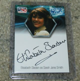 Doctor Who 40th Anniversary: Wa15 Elisabeth Sladen Autograph Trading Card