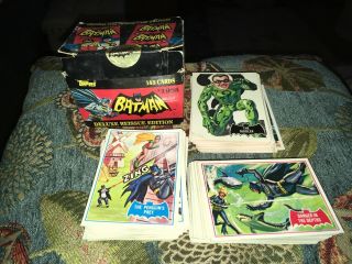 Topps Batman 1966 Deluxe Reissue 1989 Trading Card 3 Series Set