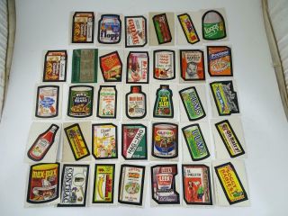 Vintage 7th Series Wacky Packages Pack Topps Chewing Gum Trading Cards Stickers