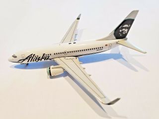 Gemini Jets Alaska Airlines 737 - 790wl 1:400 Diecast Model