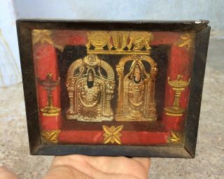 Vintage Lord Srinath Ji Figure - Rare Good Looking Frame