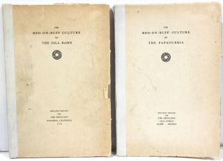The Red - On - Buff Culture Of The Gila Basin & Papagueria - Hohokam Indians 2 Vols