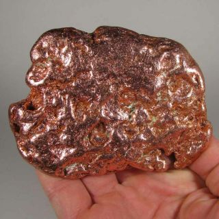 4.  2 " Native Copper Nugget - Keweenaw Peninsula,  Michigan - 1.  3 Lbs.