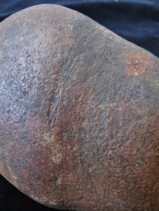 OLD ABORIGINAL HAFTED STONE PICK AXE Shaws Creek NSW 14.  5cm 5