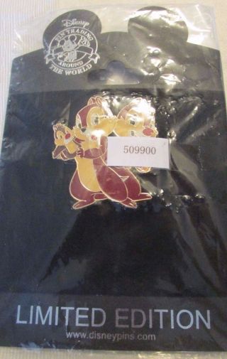 Disney Store Puppet Series Chip And Dale² Le 250 Pin