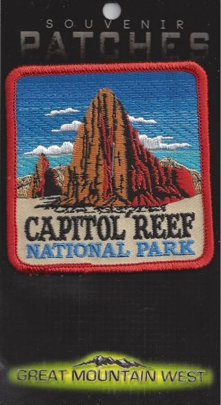 Capitol Reef National Park Utah Souvenir Patch